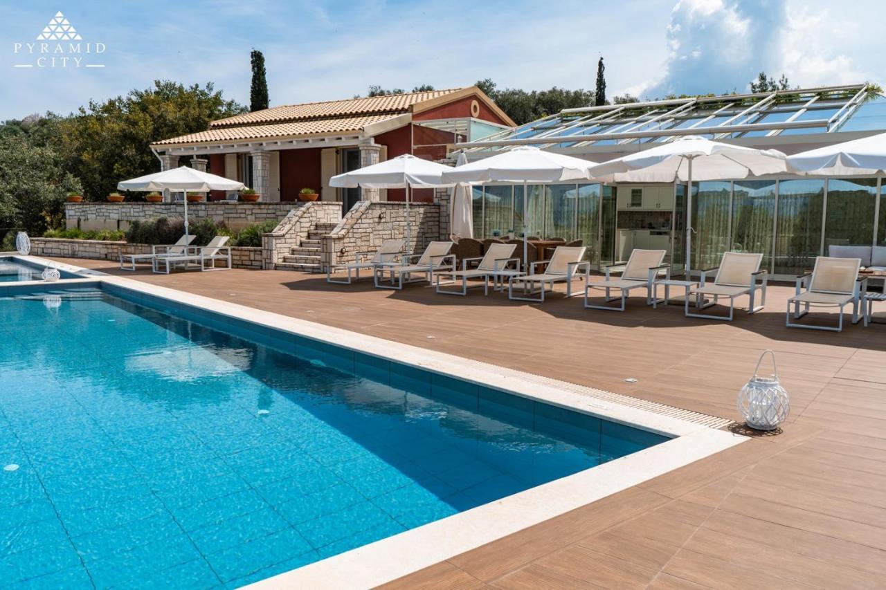 Luxury Villa Aphrodite Ájosz Szpirídonasz Kültér fotó